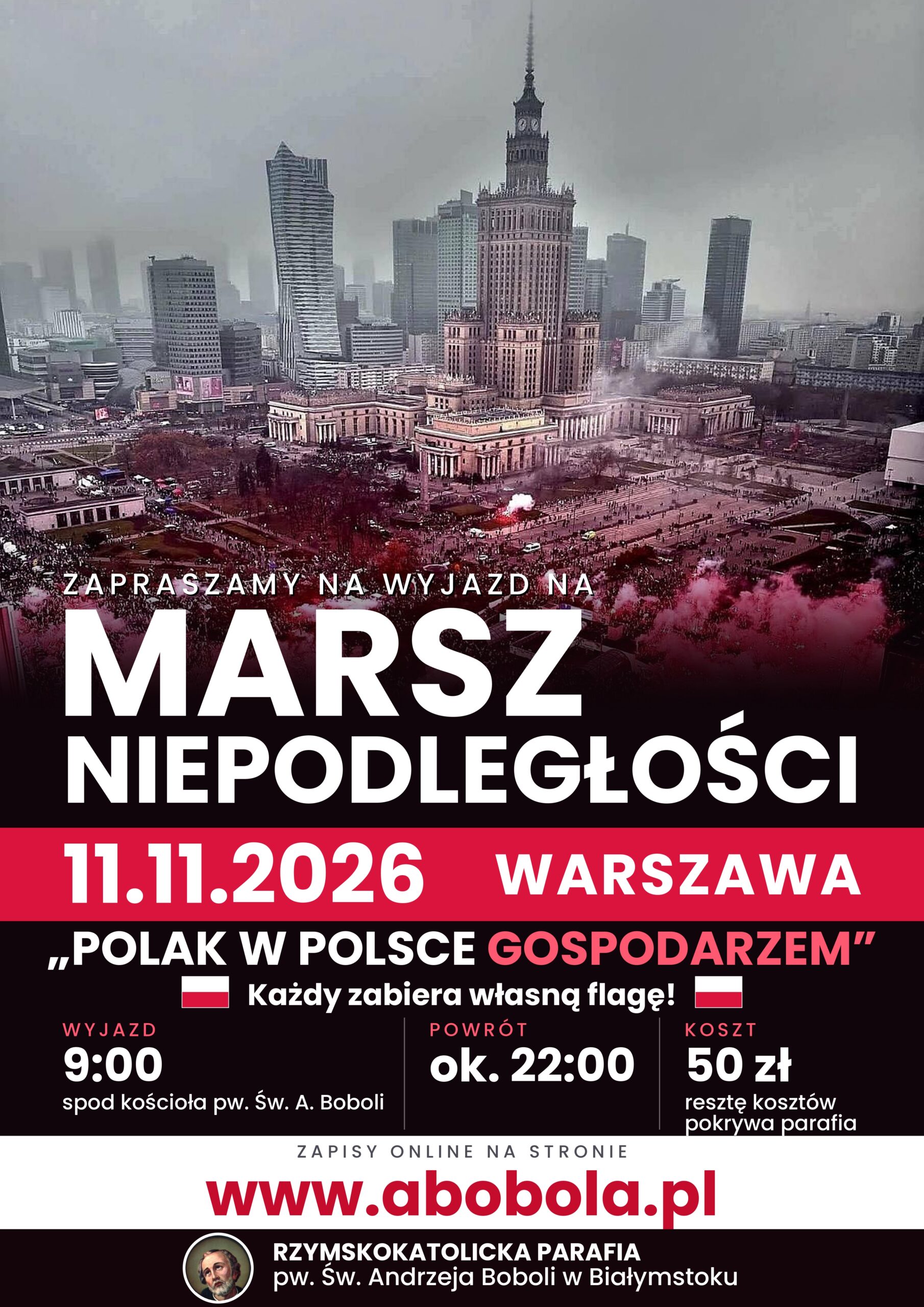 Zapisy na Marsz Niepodległości